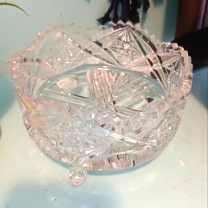 Heavy Crystal serving dish